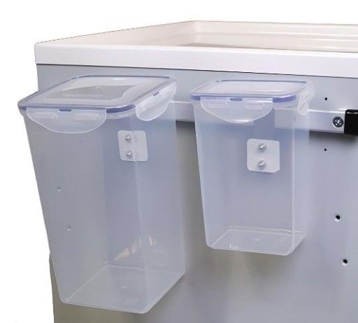 Medium 1.2L Plastic Utility Receptacle Accessory