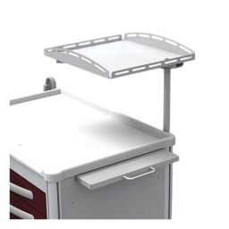 Steel Cart Full Swivel Monitor Shelf Accessory