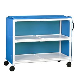 Value Line Jumbo Linen Cart w/ 2 Shelves