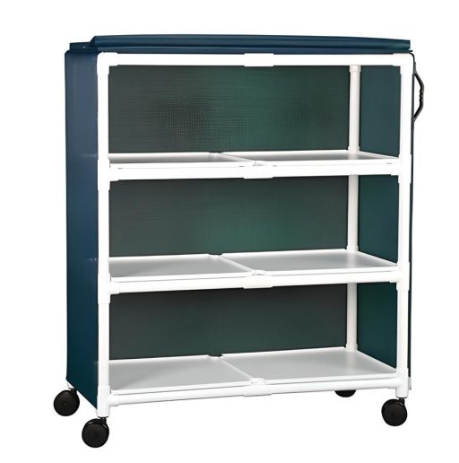 Value Line Jumbo Linen Cart w/ 3 Shelves