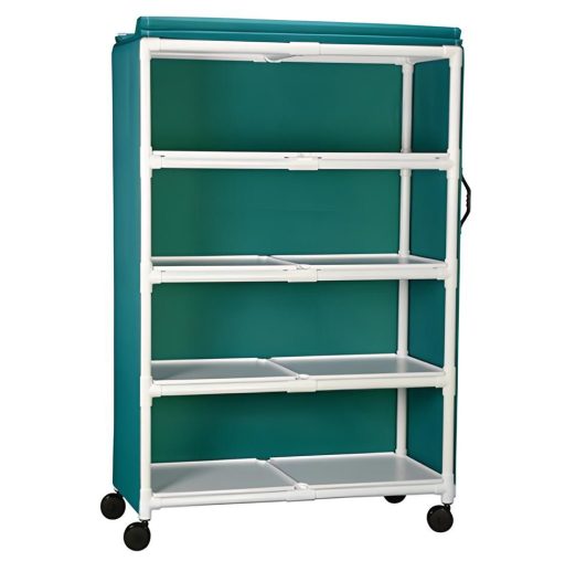 Value Line Jumbo Linen Cart w/ 4 Shelves