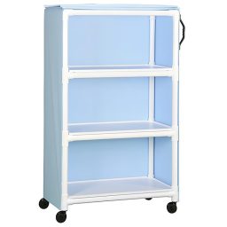 Small Value Line Linen Cart w/ 3 Shelves