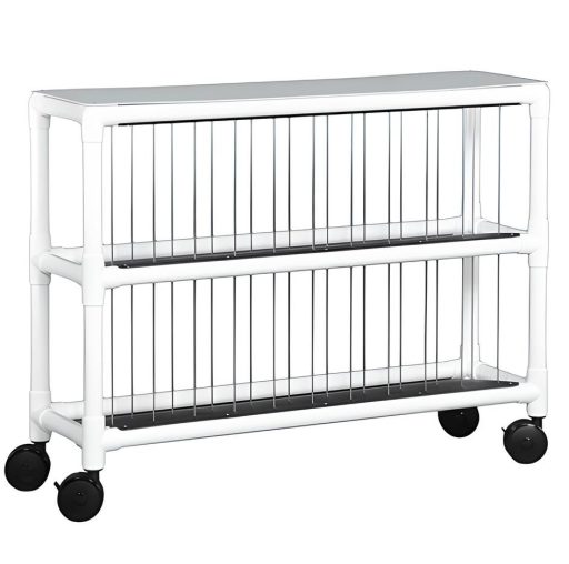 Notebook Chart Storage System Rack w/ 20 Binder Capacity S/L