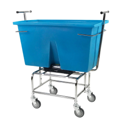 Poly Tub Mobile Laundry Scale 250 lb & 6 Bushel Capacity