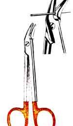 Roger Wire Scissors, 4-3/4 in, Angled to Side