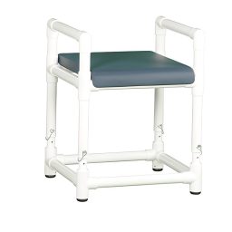 Adjustable Shower Bench w/ Deluxe Soft Seat 300 lb. Capacity