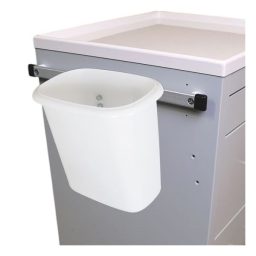 Small Rail Mounted Waste Basket Accessory