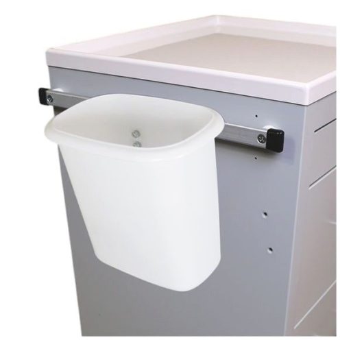 Small Rail Mounted Waste Basket Accessory