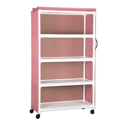 Large Value Line Linen Cart w/ 4 Shelves