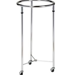 Steel Round Linen Hamper w/o Lid 18in