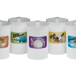 Sundry Jars Opaque Animal Pals set of 5