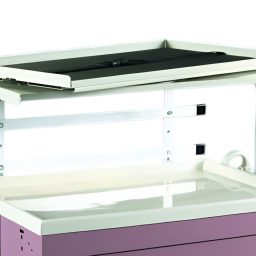 Swiveling Single Shelf Unit