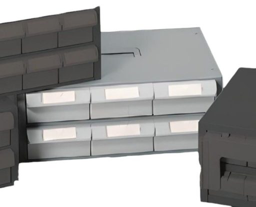 Two Tier Cassette w/ 6 - 5in Wide Bins