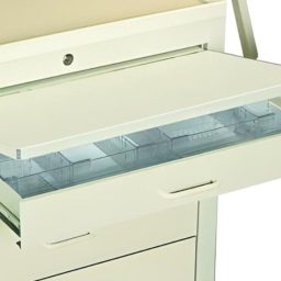 Mini Mobile Medical Cart Writing Surface