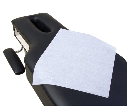 Pre-cut Crepe Headrest Paper Sheets 18" x 24" 1000/case