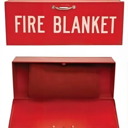 Fire Blanket & Cabinet Kit