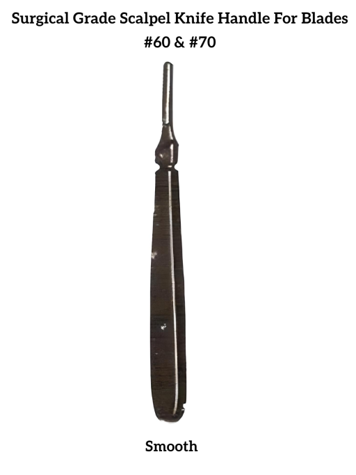 Stainless Steel Surgical Grade Scalpel Knife Handle For Blades #60 & #70 - Image 3