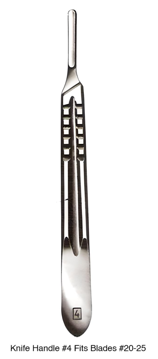 Stainless Steel Surgical Grade Scalpel Knife Handle - Image 3