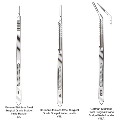 German Stainless Steel Surgical Grade Scalpel Knife Handle