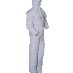 Polyethylene/Polypropylene Blend High Performance Hooded/Footed Coverall White 25/Case