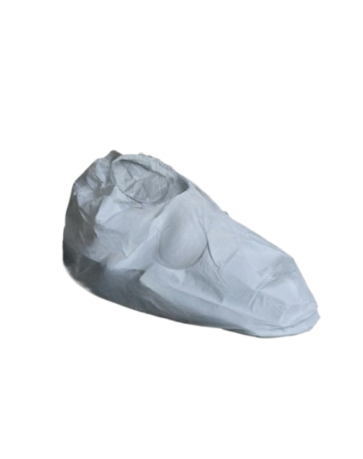 Ankle Height MP Film Coated Shoe Cover w/ Solid Vinyl Sole 100/pc Case
