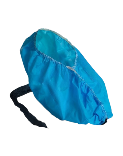 Antistatic Co-Polymer Shoe Covers w/ Conductive Strip Blue 300/pc Case
