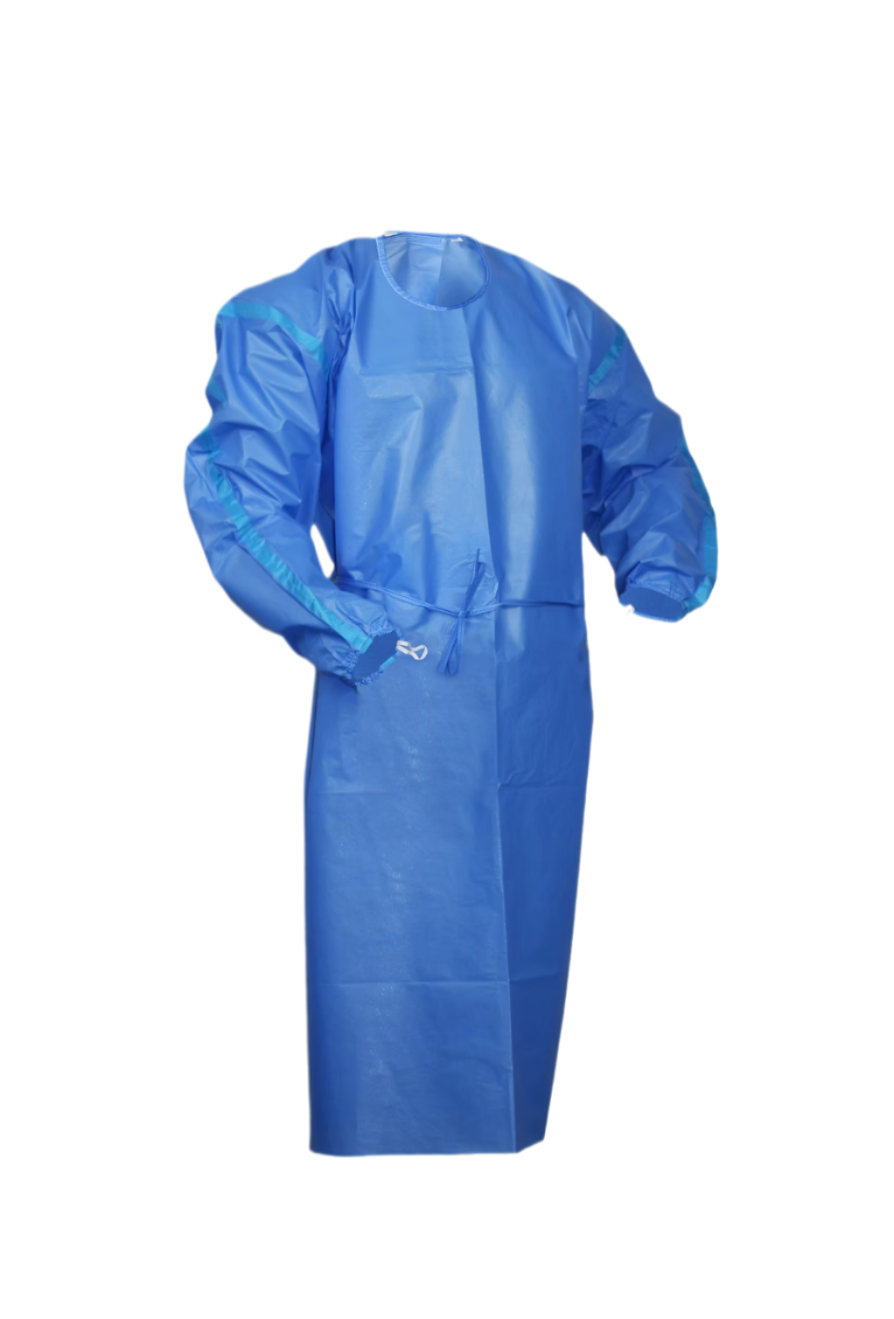 USP 800 Compliant Barrier Gown w/ Taped Seams Blue 30/pc Case