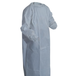 Polyethylene/Polypropylene Film Coated Gown White 30/pc Case