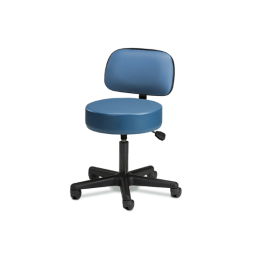 Pneumatic Stools w/ Backrest