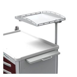 Aluminum Cart Full Swivel Monitor Shelf Accessory