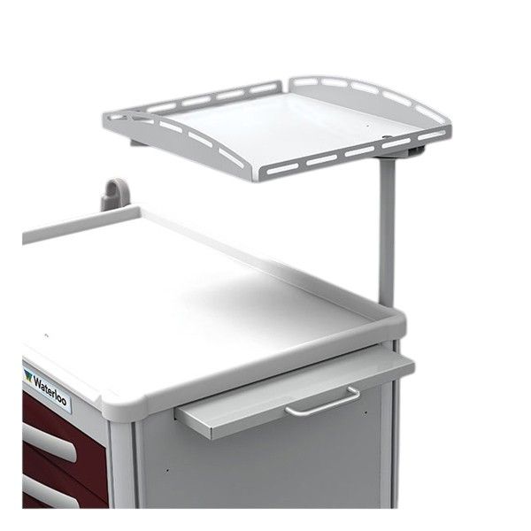 Aluminum Cart Full Swivel Monitor Shelf Accessory