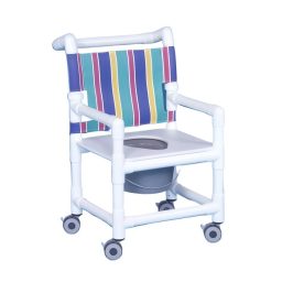 Pediatric Shower Chair Commode 250 lb. Capacity