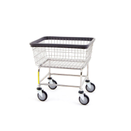 Rolling Wire Laundry Baskets