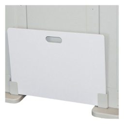 Steel/Aluminum Cart Thin Cardiac Board Backside Vertical Mount