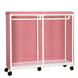 X-Large Garment Rack w/ 2 Hanging Bars & 10 Dividers