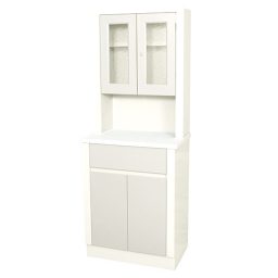 Steel 25in Modular Treatment Cabinet w/ 4 Doors & 1 Drawer
