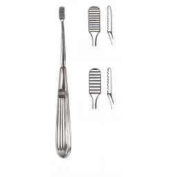 Lewis Rasp 7-1/2 in, Coarse Teeth, Backward Cutting