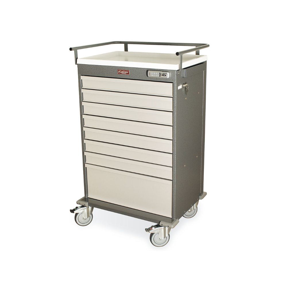 Medication Cart - 8 Drawers