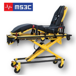 Battery Powered Commercial X Frame EMS Ambulance Stretcher 660lb Capacity