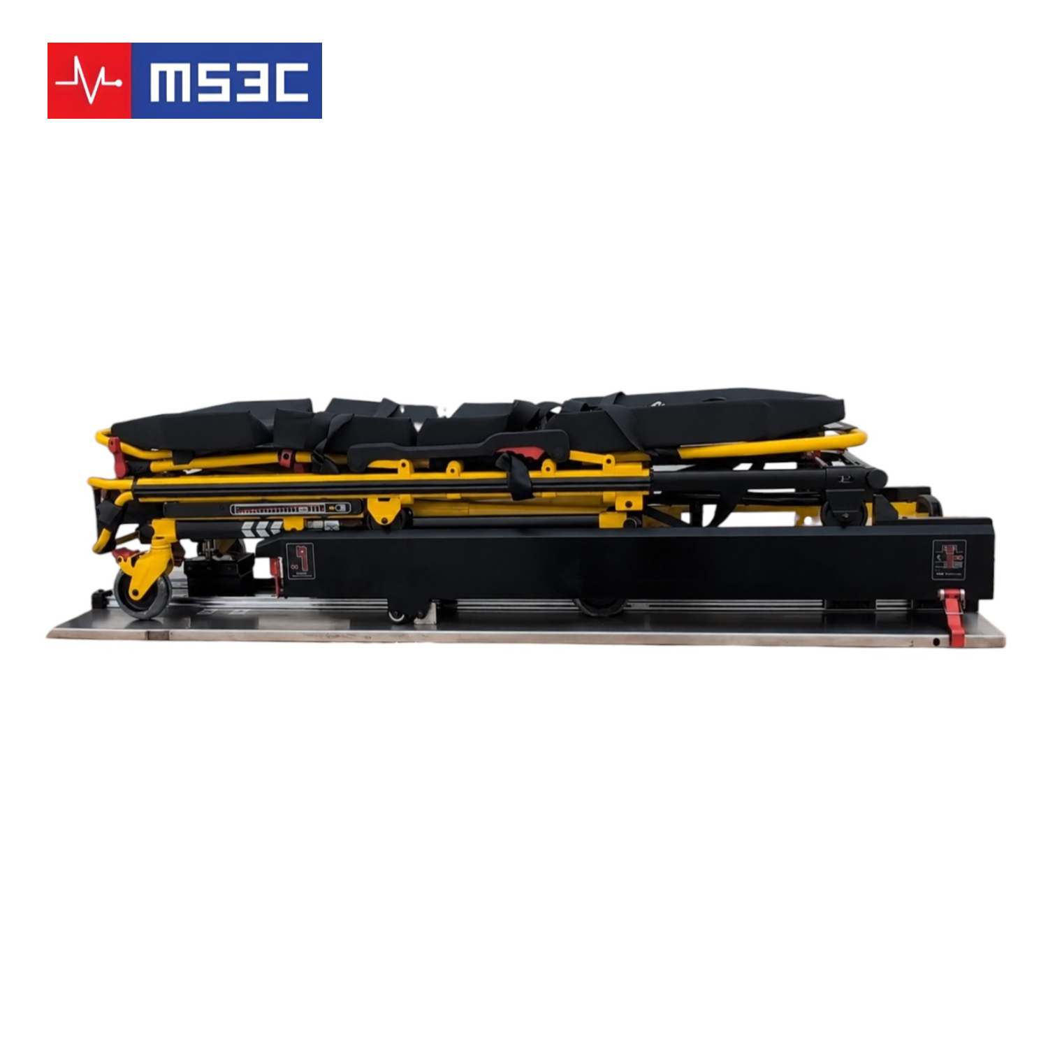 Battery Powered Commercial X Frame EMS Ambulance Stretcher 660lb Capacity - Image 3