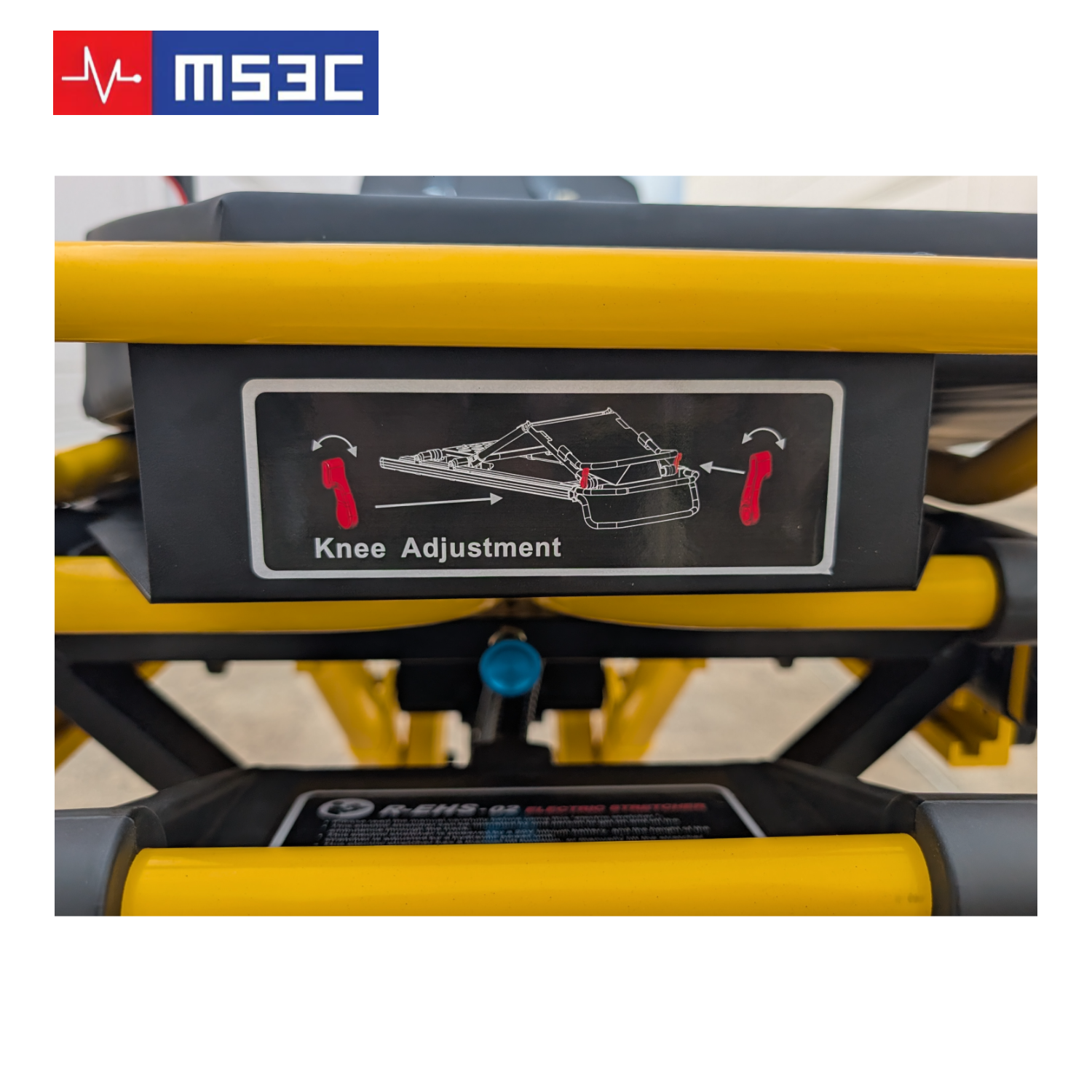 Battery Powered Commercial X Frame EMS Ambulance Stretcher 660lb Capacity - Image 16