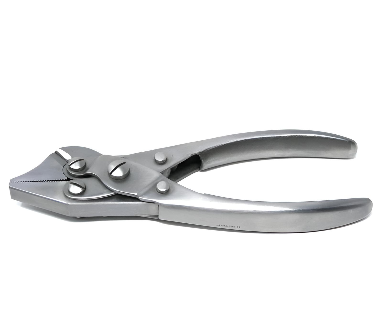Parallel Wire Cutter Pliers Serrated Jaws 6.5in - Image 2