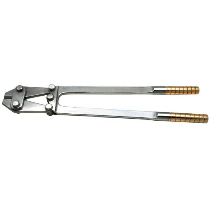 Hard Wire Cutter Gold Plated TC Handles 18in