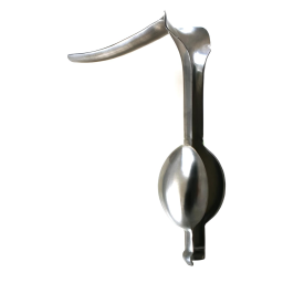 Steiner-Auvard 2.5lb Weighted Speculum 90° Angle Slightly Curved Blade 9in