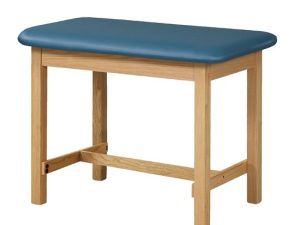 H brace taping table for athletic training rooms